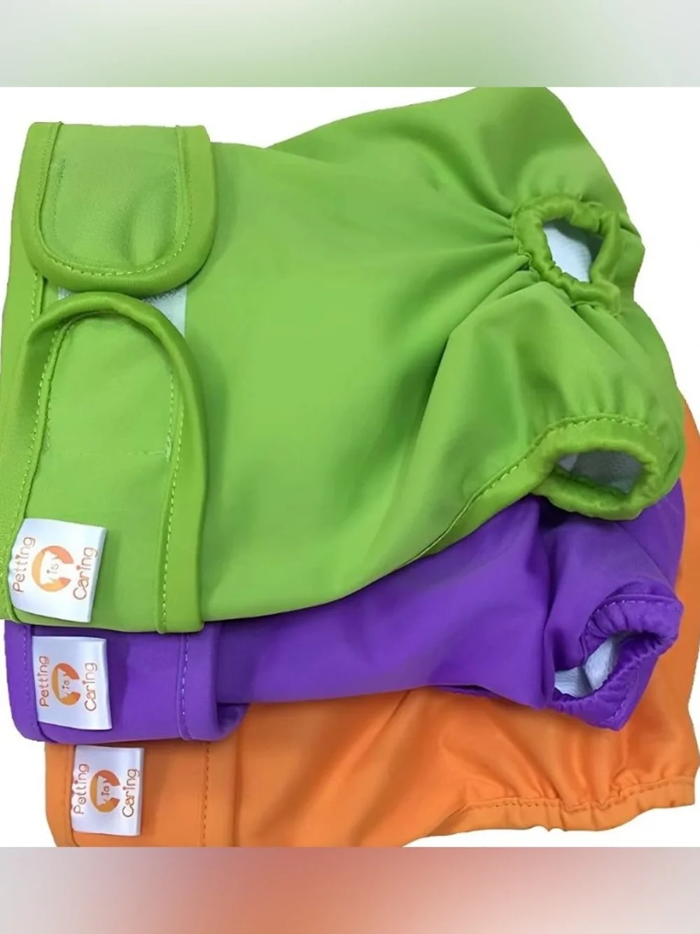 PETTING IS CARING Dog Diapers Washable & Reusable Female and Male